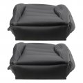 Autokay Driver Passenger Bottom Seat Cover Fits For Mercedes Benz Ml350 2012-2015 Black