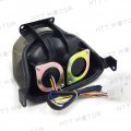 Httmt Mt186-sk Smoke Led Tail Light Brake With Integrated Turn Signals Indicators Compatible Suzuki 2001-2003 Gsx-r600