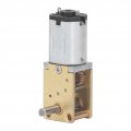 Worm Gear Motor Dc 6v High Torsion Single Shaft Stable Output Accessory Wide Application For Automotive 30rpm