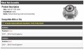 Wheel Bearing Hub Assembly Compatible With 2011-2016 Ford Explorer