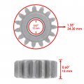 Caltric Intermediate Gear Starter Bearing Compatible With Polaris Rzr 4 Xp 900 2012