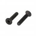 Uxcell 3 16-24 X 1 Alloy Steel Flat Head Hex Socket Cap Screw 10pcs