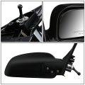 Mi1321131 Factory Style Passenger Right Side Mirror Manual Folding Adjust Compatible With Mitsubishi Mirage Sedan 97-01 Paint