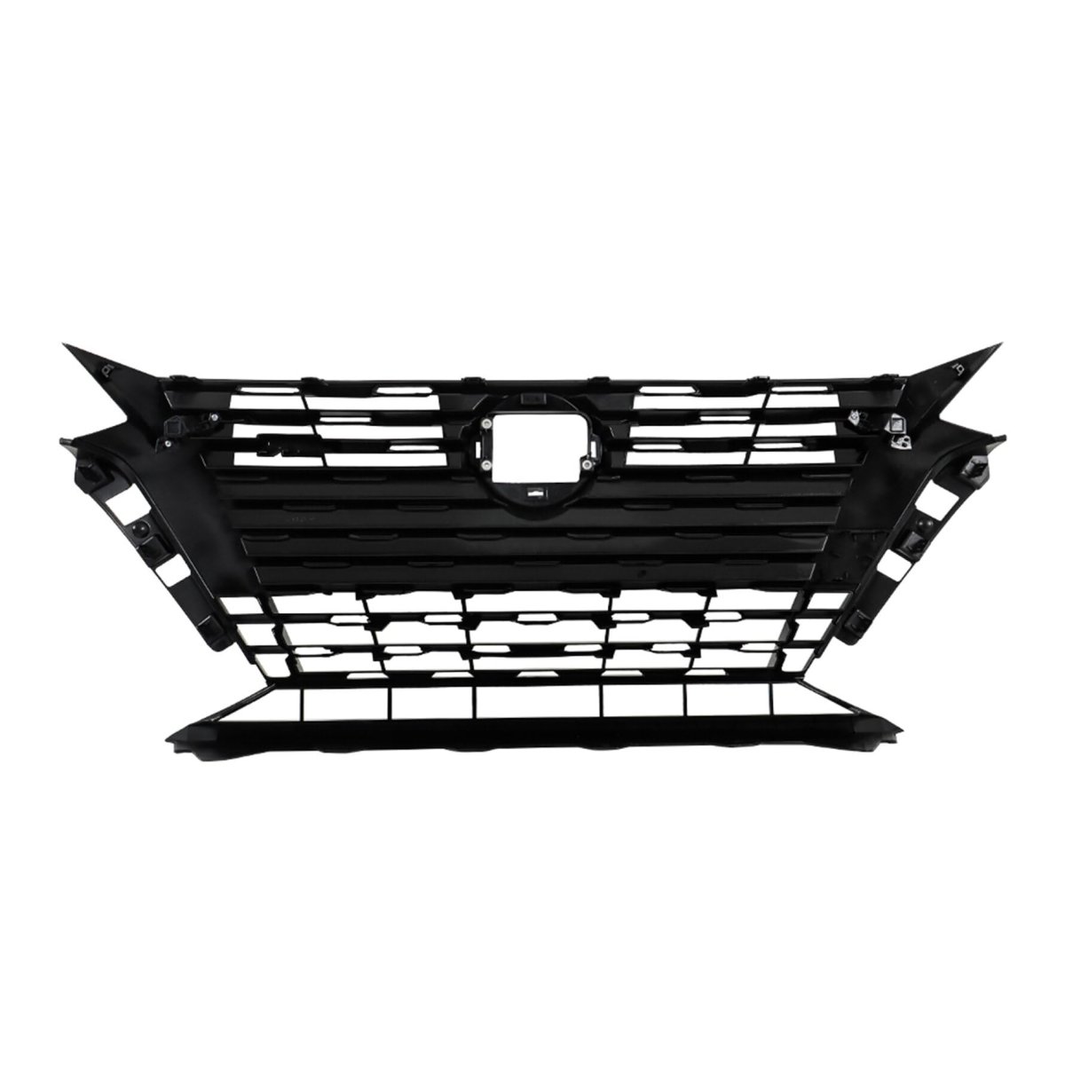 Front Bumper Upper Grille Black Hood Replacement For 2023 2024 Altima Direct Plastic Grill