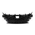 Front Bumper Upper Grille Black Hood Replacement For 2023 2024 Altima Direct Plastic Grill