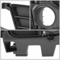 Outer Grille Ac1038108 Bumper Insert Compatible With Acura Tsx Sport Wagon 2011-2014 Driver Left Side Matte Black
