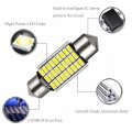 6418 Led Festoon Car Bulbs 36mm 1 42in Super Bright 4014 Chipsets Canbus No Error 6500k White Lamp For Interior Dome Map