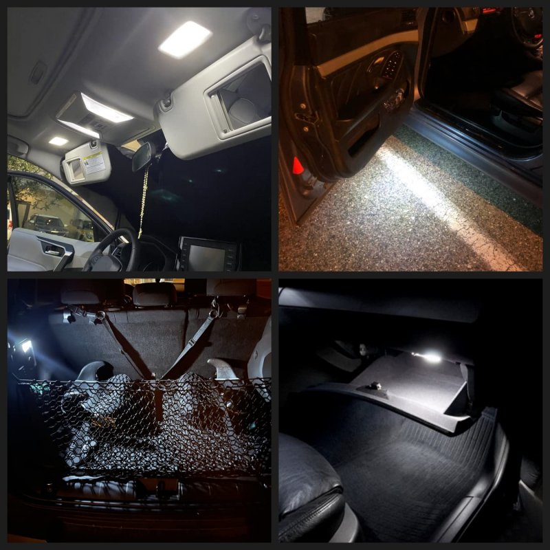 6418 Led Festoon Car Bulbs 36mm 1 42in Super Bright 4014 Chipsets Canbus No Error 6500k White Lamp For Interior Dome Map
