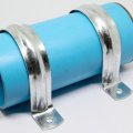 Uxcell Rigid Pipe Strap 16pcs 2 Inch 50mm Two Hole U Bracket Zinc Plated Steel Tension Tube Clip Clamp For Fixing