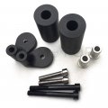 Hongk- No Cut Frame Slider Compatible With 1999-2000 Kawasaki Zrx 1100 2001-2005 1200r Black B01bw4ptvm