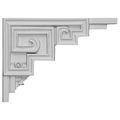 Ekena Millwork Sb09x06er-r 9-inch W By 6 1 2-inch H D Austin Stair Bracket Right 