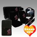 15pcs Lovestory Car Seat Cover And Floor Mat Set 