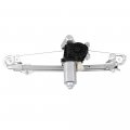 Ocpty Rear Left Driver Side Window Regulator W Motor 741-166 Fits 2004-2005 For Chevrolet Classic 1997-2003 Malibu 1997-1999