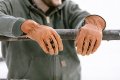 Bison Boys Genuine American Buffalo Leather Work Gloves 100 Driver Ergonomic Anti-fatigue Xxl 