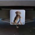 Lab Labrador Puppy Dog In Beach Lounger Chair Tow Trailer Hitch Cover Plug Insert