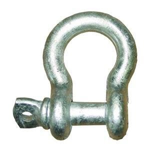 Forged Galvanized Screw Pin Anchor Shackle 5 8 In Pack Of 6
