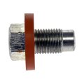 Oil Drain Plug For Plymouth Prowler 1997 Steel Silver Replacement 5 8 In Hex Head 1 2 20 Unf Thread Includes Gasket