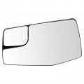 Trq Left Mirror Glass For 2019-2021 Chevrolet Silverado 1500 Gmc Sierra 