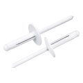 50pcs 3 16 X3 4 Aluminum Large Head Tri Grip Rivets Flange For Diy Sheet Metal Automotive Repairs Furniture Marine Boat White 