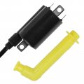 Caltric Ignition Coil W Spark Plug Boot Cap Compatible With Honda Rincon 680 Trx680fga 4x4 2006 2007 2008 2009