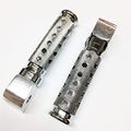 Hk Moto- Chromed Front Foot Pegs For Yamaha Fzr 600 Seca Ii Xj 600s Yzf 600r 750r 1000r