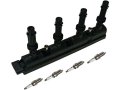 Ignition Coil Pack And Iridium Spark Plug Kit 5-piece For 2013-2021 Buick Encore 1 4l 4-cylinder Luv 