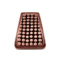 Vicenza Designs K1254 Tiziano Finger Pull Knob Antique Copper 