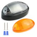 Led Rv Exterior Porch Utility Light Oval 12v 300 Lumen Lighting Fixture For Rvs Trailers Campers And 5th Wheels Black Base