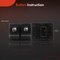 A-premium Power Window Switch Compatible With Volkswagen Golf 2010-2011 Gti 2006-2010 Eos 2007-2011 Rabbit 2006-2009 R32 2008