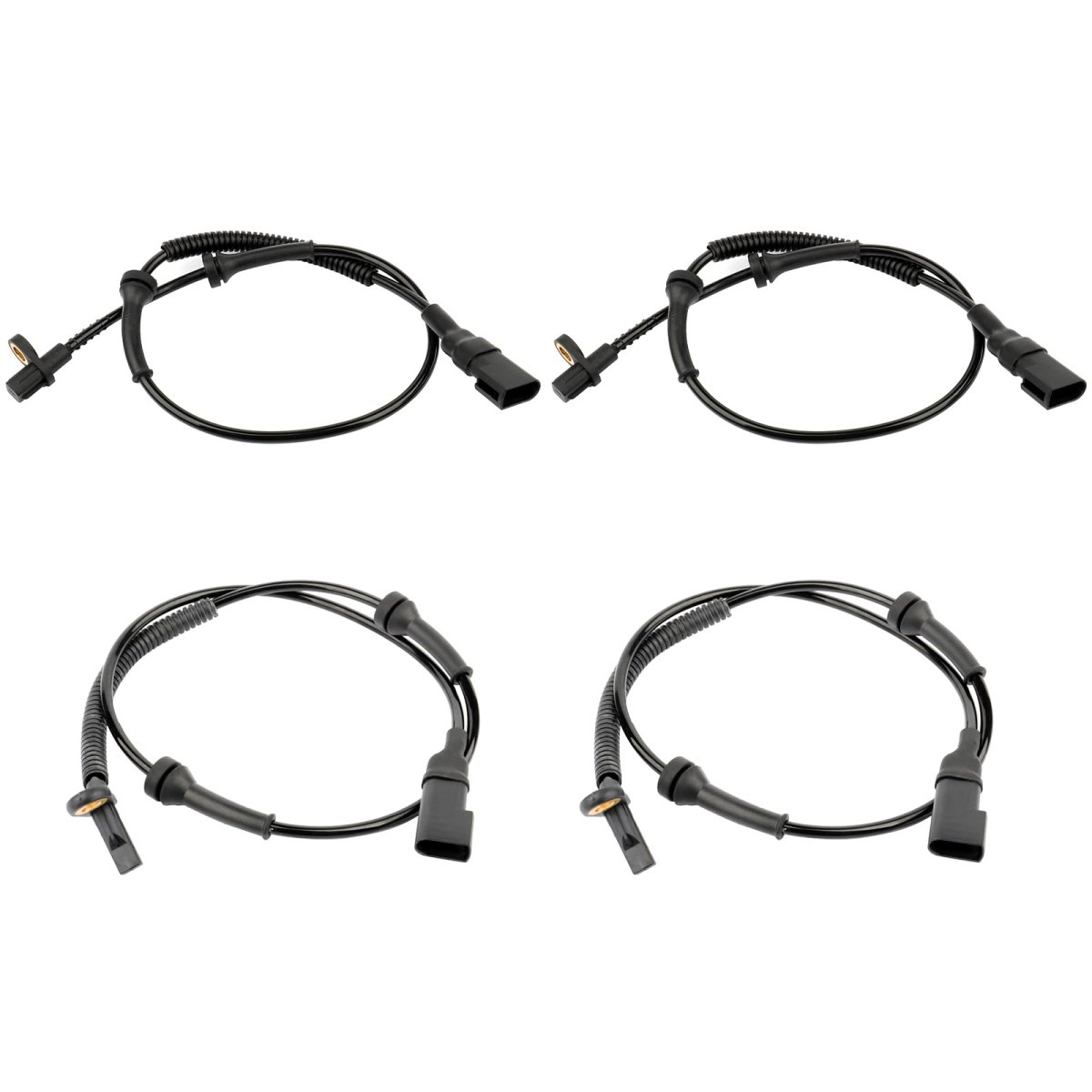 Abs Wheel Speed Sensor 4 Pack For 2010 Ford Transit To 2013 Connect Front And Rear Left Right Als1885 Als1866