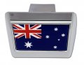 Elektroplate Australian Blue Ensign Flag Union Jack All Metal Chrome Hitch Cover For Trucks And Suvs Fits Standard 2 Trailer