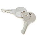 2 Trailer Door Latch T-handle Large Lock Stainless Keys Camper Rv Truck Toolbox