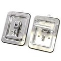 2 Trailer Door Latch T-handle Large Lock Stainless Keys Camper Rv Truck Toolbox