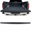 Ocpty 1pc Matte Black Top Rear Tailgate Moulding Trim Compatible With 2015-2019 For Chevrolet Silverado 2500 Hd 2014-2018 1500