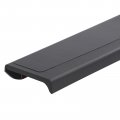 Ocpty 1pc Matte Black Top Rear Tailgate Moulding Trim Compatible With 2015-2019 For Chevrolet Silverado 2500 Hd 2014-2018 1500