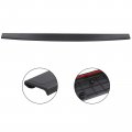 Ocpty 1pc Matte Black Top Rear Tailgate Moulding Trim Compatible With 2015-2019 For Chevrolet Silverado 2500 Hd 2014-2018 1500