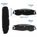 X Autohaux Dashboard Covers For Kia Optima 2016-2020 Dash Cover Mat Non-slip Pad Protector Carpet