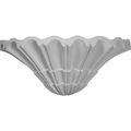Ekena Millwork Sco07x08x16sh 7 2-inch W X 8-inch D 16 1 H Sea Shell Sconce 