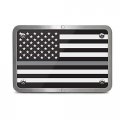 Ipick Image Made For Thin Gray Line American Flag Correctional-officers 2 X2 Billet Aluminum Trailer Hitch Cover
