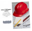 Healeved 24 Pcs Helmet Sweatband Snap Back Hat Safety Sweat Band Hijab Accessories Reusable Hard Liner Leather Lifts Has Frp