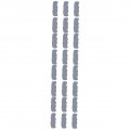 Healeved 24 Pcs Helmet Sweatband Snap Back Hat Safety Sweat Band Hijab Accessories Reusable Hard Liner Leather Lifts Has Frp