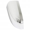 Newyall Pair Left And Right Top Half Chrome Side Door Mirror Covers Trims