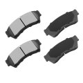 D1164 Front Disc Brake Pad Set With Hardware For Ford Fusion 2006 To 2012 Lincoln Mkz 2007 Mazda 6 Mercury Milan Ceramic Pads 
