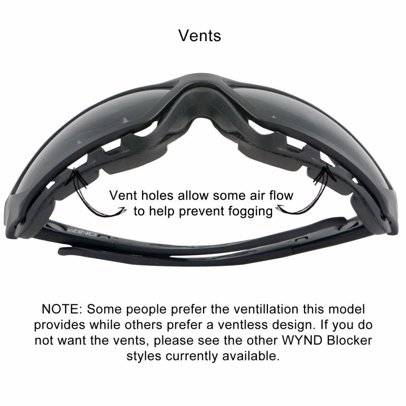 Polarized Motorcycle Riding Sunglasses Model Wb330pzbkam Large Frame With Removable Foam Wind Liner And Articulating Arms Black