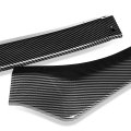 Auto Dynasty 3pcs Sti Style Car Front Bumper Lips Spoiler Wing Body Kit Compatible With Subaru Legacy 18-20 Black Carbon Fiber