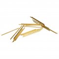 Electric Guitar Fret Wire Replacement 19pcs Metal Pre Rounded Corner Design