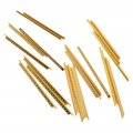 Electric Guitar Fret Wire Replacement 19pcs Metal Pre Rounded Corner Design