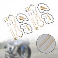 Topteng Motorcycle 2pcs Carburetor Rebuild Kit Fits For Honda Xl600 1983-1987 Xl600r Both Right And Left Side