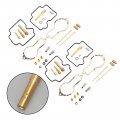 Topteng Motorcycle 2pcs Carburetor Rebuild Kit Fits For Honda Xl600 1983-1987 Xl600r Both Right And Left Side
