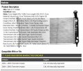 Radiator Compatible With 2004-2005 Chevy Impala V6